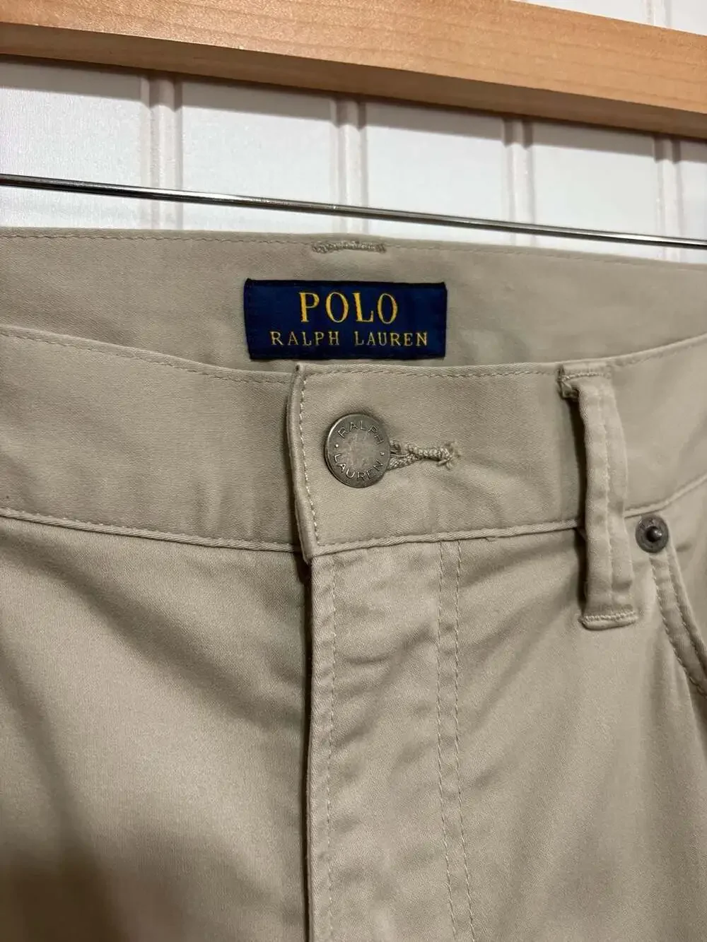 Polo Ralph Lauren Slim Straight Fit 5-Pocket Pants Khaki 34/32